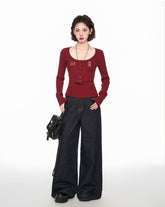 Lace U - Neck Slim - Fit Base Layer Top - COPPING THREADS - CT Select